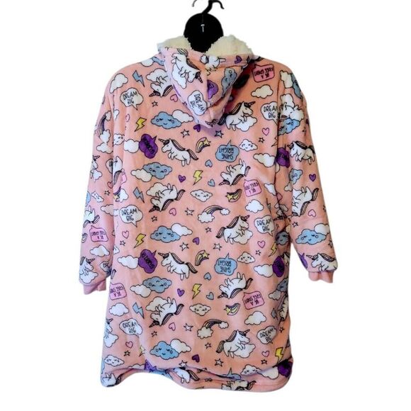 Weekending Oversize Unicorn Sleep Hoodie One Size - Picture 2 of 6